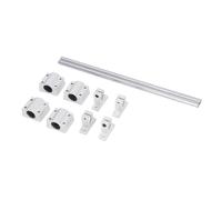 Eacam Guida di Scorrimento Lineare, Guida di Scorrimento a Movimento Fluido con Blocco di Scorrimento 4 Pezzi per Macchinari (Eacamv7sgpwc9g8-11)