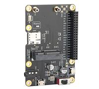 Eacam Hat Base 3G/4G LTE, Scheda Nano SIM, Dimensioni Compatte, Copertura LTE Globale, Compatibile con il Modulo RPI 4/3/2/B+, Connessione USB Autonoma, Circuito di Alimentazione a