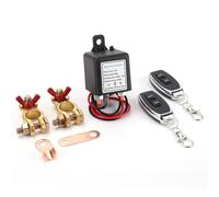 Eacam Interruttore Staccabatteria 12V, Interruttore Antifurto per Batteria con Telecomando, Spegnimento Automatico 12V 24V 200A per Auto, Barca, Camion, ATV, Contatti in R (24 V 200 A)