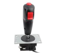 Eacam Joystick di Volo a 8 Vie con Grilletto e Pulsante di Fuoco Superiore, Progettato per Macchine di Volo Simulatori, Dotato di Joystick di Volo, Anti-attrito, Alta sensibilità