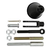 Eacam Kit Asta di Spinta Pompa Freno Regolabile, Sostituzione per GM 1950-1970 con Accessori Standard, Materiale Metallico Ad Alta Durezza, Installazione Semplice, praticabilità per