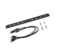 Eacam Kit di Montaggio su Rack per Antenna BNC Robusto per Sistemi Wireless Come SLX SLX2 LX4 PGX2 con Cavo da 50 Cm una connettività Senza Interruzioni