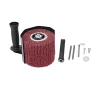 Eacam Lucidatrice per Metalli Portatile, Kit di Accessori per Smerigliatrice Angolare per la Smerigliatura di Legno e Metallo M10, Non Facile Affaticare per un Uso Prolungato,