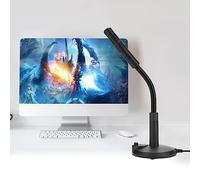 Eacam Microfono USB Plug & Play con Suono Chiaro e Custodia in Plastica Resistente, Perfetto per Chattare e Registrare Sul Computer