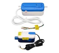 Eacam Mini Pompa di Drenaggio a Condensa Automatica Divisa, AC110-240V 24L/H 33ft 60 Ml Serbatoio, per Pompa di Condensa HVAC QS24B