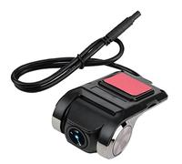 Eacam Mini Videoregistratore DVR per Auto 720P, Registratore di Guida ADAS GPS Intelligente con Supporto per, Design della Dash Cam Nascosta