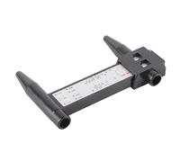 Eacam Modello del Bullone del Bullone del Bullone, Misura più Comune 4 5 6 8 Motivi Alette di Dimensioni Metriche, Materiale Plastico Leggero e Robusto, Nero 7 X 4,7 X 1 Pollice, per