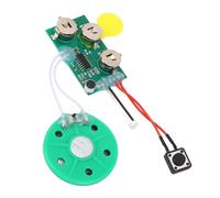 Eacam Modulo di Saluto Vocale, Modulo di Scheda Registrabile Light Sense Sound Record Chip 4 Minuti, Celle a 3 Pulsanti per le Scatole di Natale, Personalizzabili per i (Gioca una volta)