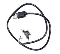 Eacam Modulo Fotocamera da 2 MP, Telecamera Cablata USB con Messa a Fuoco Manuale da 72 Gradi Senza Distorsione con Microfono Analogico Incorporato, per Laptop, Computer Tutto in,