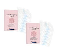 Eacam Patch per il Naso Delicato Sulla Pelle, 84 Pezzi, Leggero, Confortevole, Efficace per la Cura del Ponte del Naso, Facile Usare a Casa (84 pezzi)