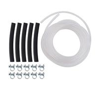 Eacam per Tubo Flessibile per il Tubo del Carburante, 5 Tubi Olio e 10 per Riscaldatore Webasto/Eberspacher, OE: 89031118, Compatibile con Parte Originale, Materiale in Gomma di Alta