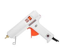 Eacam Pistola per Colla a Caldo a Temperatura Costante, HL F Bianca 150 W con Riscaldamento PTC in Ceramica, Ugello in Ottone e Fusibile di Sicurezza per Artigianato, Riparazioni Fai Te, (Spina