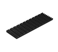Eacam Radiatore Dissipatore di Calore SSD, Aletta di Raffreddamento Ad Alte Prestazioni per SSD PCIE M.2 2280 in Desktop e Laptop, Installazione Semplice, 1 Confezione (Nera)