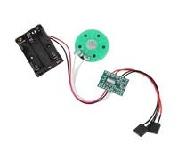 Eacam Registrazione di 60 Secondi Riproduci Favo di Cartoline di Auguri di Saluto Fai da Te Cavo Esteso 10 Cm con Loop Play, Voce Forte e Chiara per Carte di Natale, Scatole,