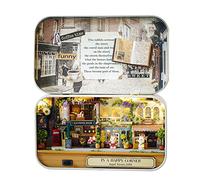 Eacam Snow Dream, Teatro in Miniatura Fai da Te con Luci a LED e Graziosi Coniglietti per Decorazioni Domestiche, Regali e Lettere (6)