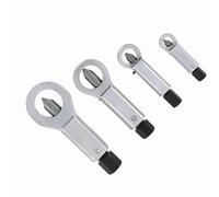 Eacam Spaccadadi in Acciaio Premium Ad Alta Durezza, Rimozione Dadi, Rimozione Dadi per Carichi Pesanti, Adatto per Dadi Rotti Arrugginiti (Un set di 4 pezzi)