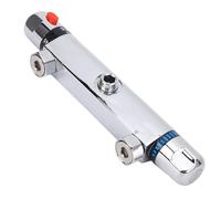 Eacam Valvola di Ricambio per Barra Miscelatrice Termostatica, Finitura Cromata, Valvola di Ritegno Antiriflusso, Temperatura, Chip in Rame, Facile da Montare, per Accessori per il