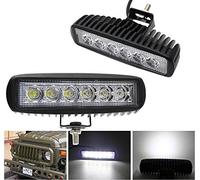 EACH FARO 6 LED LAMPADA SUPPLEMENTARE PROFONDITA X AUTO 12V 18W IP68