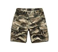 each women Pantaloncini Cargo mimetici da Uomo Pantaloncini mimetici da Uomo Multi-Tasche Combat Short Teens Cotton 1/2 Bottoms