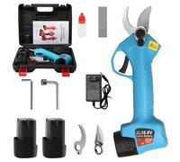 Eachbid Cesoie Elettriche per Potatura Forbice Potatura a Batteria Ricaricabile Forbici Elettriche Professionale Resistente 25mm 16.8V (Azzurro)