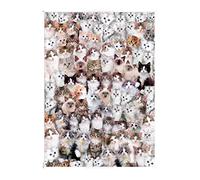 EACHHAHA 1000 Pezzi Puzzle-Puzzle in Cartone- Giochi Puzzle Relax-rompicapo Puzzle-Mondo dei Gatti (70x50 cm / 27,5x19,7 Pollici) per Bambini e Adulti Regali