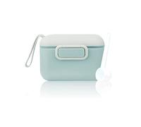 EACHPT Dosatore Latte In Polvere, 450 ML Un tocco Porta Latte In Polvere Per Neonati, Contenitore Latte In Polvere, con coperchio ad anello in silicone sigillato, cucchiaio, (verde)