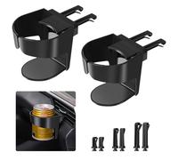 EACHPT Portabicchieri Auto,Auto Portabevande 2 Pezzi,Supporto per Bocchette dell’Aria dell’auto, Portabicchieri per auto Regolabili,per posacenere per bevande e caffè Thermos