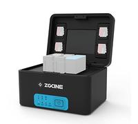 EACHSHOT ZGCINE G10 Build in 10400mAh Battery Charger Bank Fast Charging Case for GoPro Hero 11/10/9/8/7/6/5 Battery, Support USB-C PD Input, with USB-C PD Output and USB-A Output
