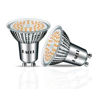 EACLL Lampadina LED GU10 Bianco Caldo 10 W Sostituisce Alogena 125 W Set di 2, 945 Lumen 2700 K Non dimmerabile, Proiettore senza Scintillio, Ampio Fascio 120 ° Spot, AC 230 V Lampada a Riflettore