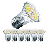 EACLL Lampadine LED E27 6.5W Equivalente a A15 Alogena 100W, Pacco da 6, 900lm 5000K Bianco del Giorno, Faretti AC 230V senza Sfarfallio, Angolo a Fascio 120° Spot, Non Dimmerabile Lampade Riflettore
