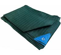 eacommerce Telo Antispina Rete per Raccolta Olive - 90 gr/mq Senza Apertura Colore Verde con Angoli Rinforzati (6x8 MT)