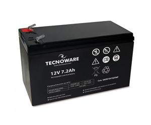 EACPE12V7A2TWP 8026475178008 BATTERIA TECNOWARE 12V 7.2Ah FASTON 6,3MM EACPE12V7