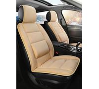 EACTEL Auto Coprisedili Singoli per Audi Q5 8R SUV 2012-2016 Audi Q5 FY SUV 2017 2018 2019 2020, Sedile in Pelle Schienale Cuscino Imbottitura Protezione Protezione Accessori Interni,White-