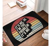 EAEQKOUC 3d 3D Sono Io Ciao, Sono Io Il Problema Zerbino antiscivolo Tappeto da pavimento Tappeto impermeabile Acqua per ingresso cucina, tappetini per il balcone della casa, tappetini - 40x60cm