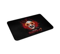 EAEQKOUC 3d 3D Terrifier 2 Arte Il Pagliaccio Girasole Occhiali da sole film horror Zerbino antiscivolo Tappetino Ingresso cucina Bano Tappetini - 50x80cm