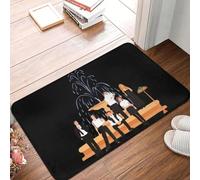EAEQKOUC 3d Show TV 3D Custom Friends Zerbino d'ingresso Antiscivolo Esterno assorbente Cucina Tappeto d'ingresso del balcone - 40x60cm