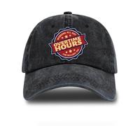 EAEQKOUC Cappello da Baseball Lavorare Tutto Il Giorno Ore di Straordinario per Il Cotone Lavato Vintage Regolabile, Ideale per l'uso Quotidiano Regali