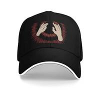 EAEQKOUC Cappello da Baseball Solleva I Pugni Skinny Come Antenne al Cielo Cappello da Uomo Cappello da Sole Nero di Lusso Trucker per Gli Uomini delle Donne Regali