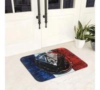 EAEQKOUC Tappeto 3d Gioco di Assassin's Creed Caressino antiscivolo cuscino per l'ingresso della cucina Camera da letto Tappetini per i piedi decorati natalizi