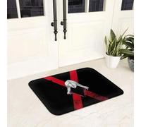 EAEQKOUC Tappeto 3d Gioco di Assassin's Creed Tarbino antiscivolo da terra raschia-sabbia per ingresso cucina Balcone casa Tappetini per i piedi Decorazioni natalizie