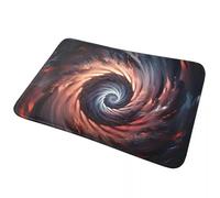 EAEQKOUC Tappeto 3D risucchiato in un buco nero antiscivolo zerbino per l'ingresso della cucina, tappetini per il balcone della casa-40x60cm