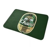 EAEQKOUC Tappeto Etichetta 3D della birra Thai Chang Tarbino antiscivolo da pavimento resistente per ingresso cucina, tappetini per il balcone della casa-60x90cm
