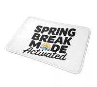 EAEQKOUC Tappeto Modalità Spring Break 3D Attiva zerbino antiscivolo Mattossino antibiduto per l'ingresso cucina, tappetini per il balcone della casa, tappetini-60x90cm