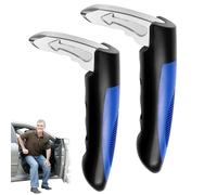 EAEVKPI Impugnatura Supporto Auto, Portata 400lbs Supporto per Auto Anziani, Maniglia per Porta Auto per Anziani, Maniglione Ausilio per L'ingresso Dell'auto, Ausilio per Mobilità per Auto(blu)