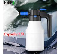 EAFC Spruzzatore Elettrico di Schiuma 1.5L, Pistola a Schiuma per Auto, Cannone Elettrico per Schiuma, Bottiglia Spray per Lavaggio Auto, Pulizia Finestrini Auto e Casa