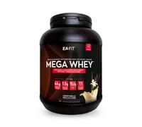 EAFIT - MEGA WHEY PROTEIN VANIGLIA - CREATINA - BCAA - Crescita Muscolare, Proteine del Siero di Latte, Assorbimento Rapido, 100% Siero di Latte Istantaneo - 750 g