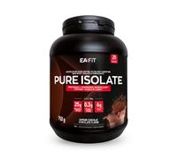 EAFIT Proteine in Polvere Isolate 750g |Cioccolato| Pure Whey Proteine Isolate| 25g di protein e 6 g di BCAA per porzione | Basso zuccheri e grassi |Per aumento della massa muscolare
