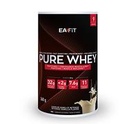 EAFIT Pure Whey 360 g, Vaniglia Intensa, Proteine in Polvere del Siero di Latte, Crescita Muscolare, Assimilazione Rapida, Aminoacidi ed Enzimi Digestivi, Certificato Antidoping, EAFIT