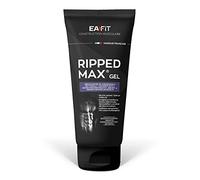 EAFIT Ripped Max Gel, 200 ml, per Definire Addominali, Pettorali e Quadricipiti, Scolpisce e Tonifica, Brucia i Grassi, Effetto Cubetto di Ghiaccio, Caffeina, Tè Verde & Guaranà, per Uomini