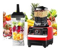 EagerMinds 2 in 1 Frullatore Frullatore Elettrico 2000W Multifunzionale con Contenitore in Vetro 2L, Senza BPA, Per Succo, Frullato, Latte di Soia